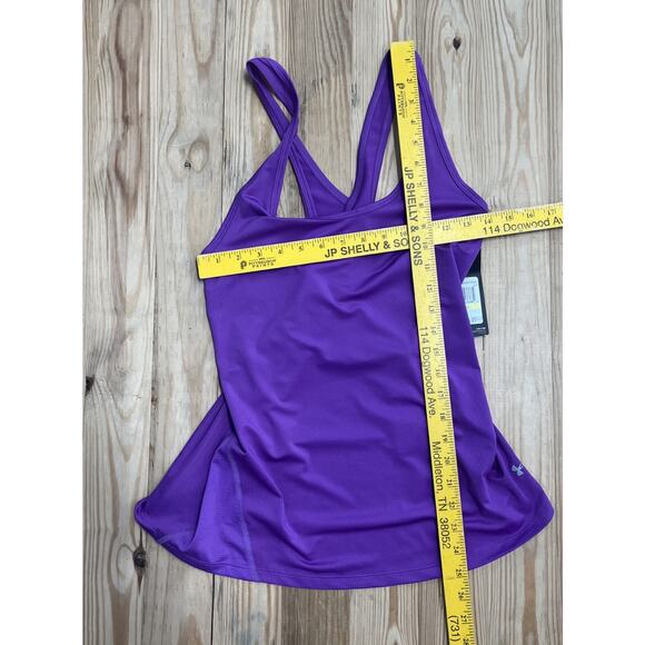 Under Armour Fitted Cool Switch Twist Back Tank Top Size Medium Women’s - Picture 6 of 6
